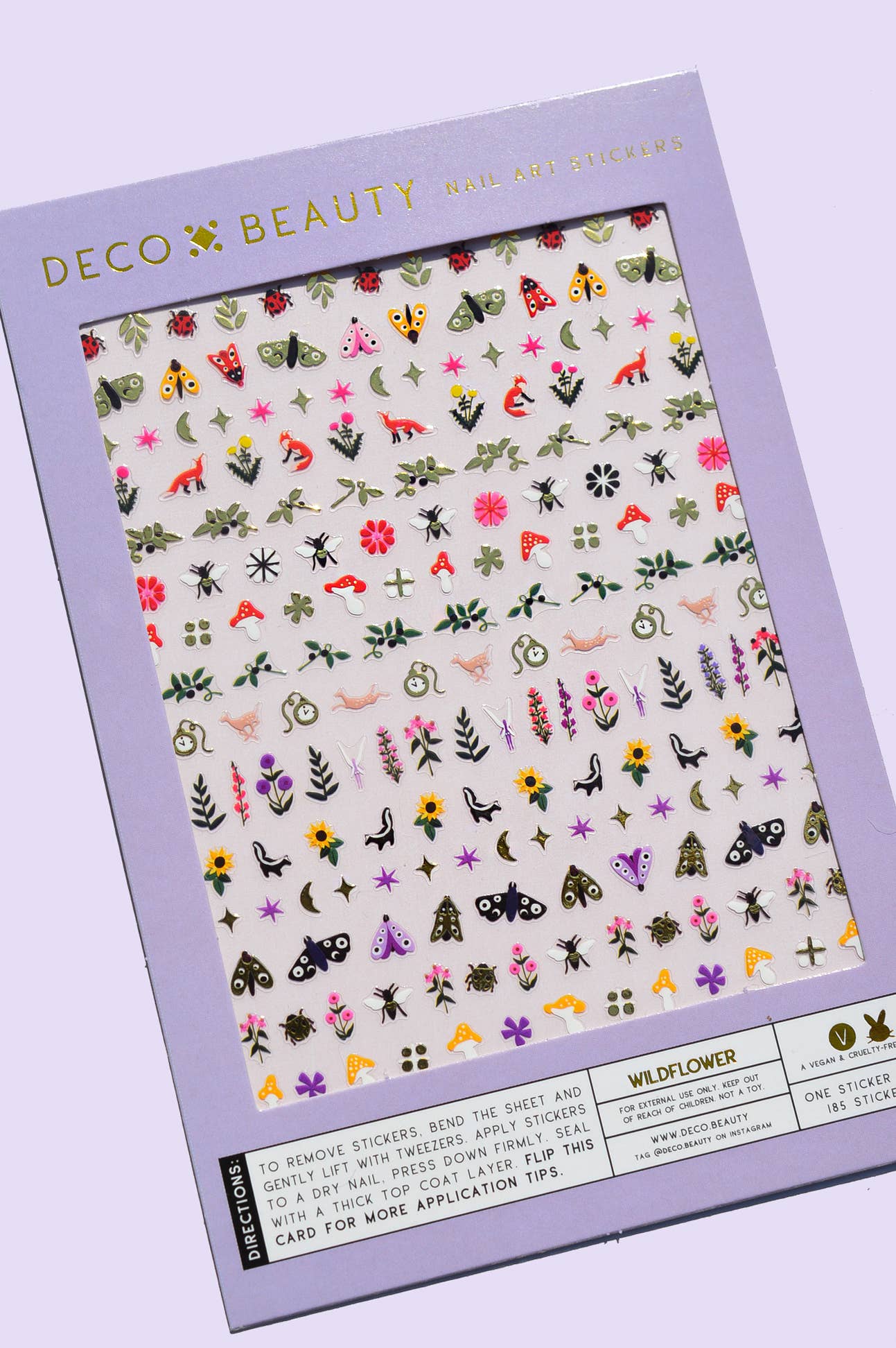 Deco Beauty - Nail Art Stickers - Wildflower