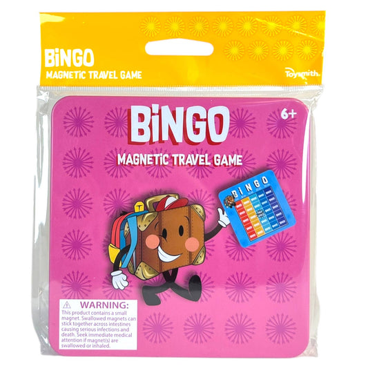 On the Way Games- Magnetic Bingo, Travel Game