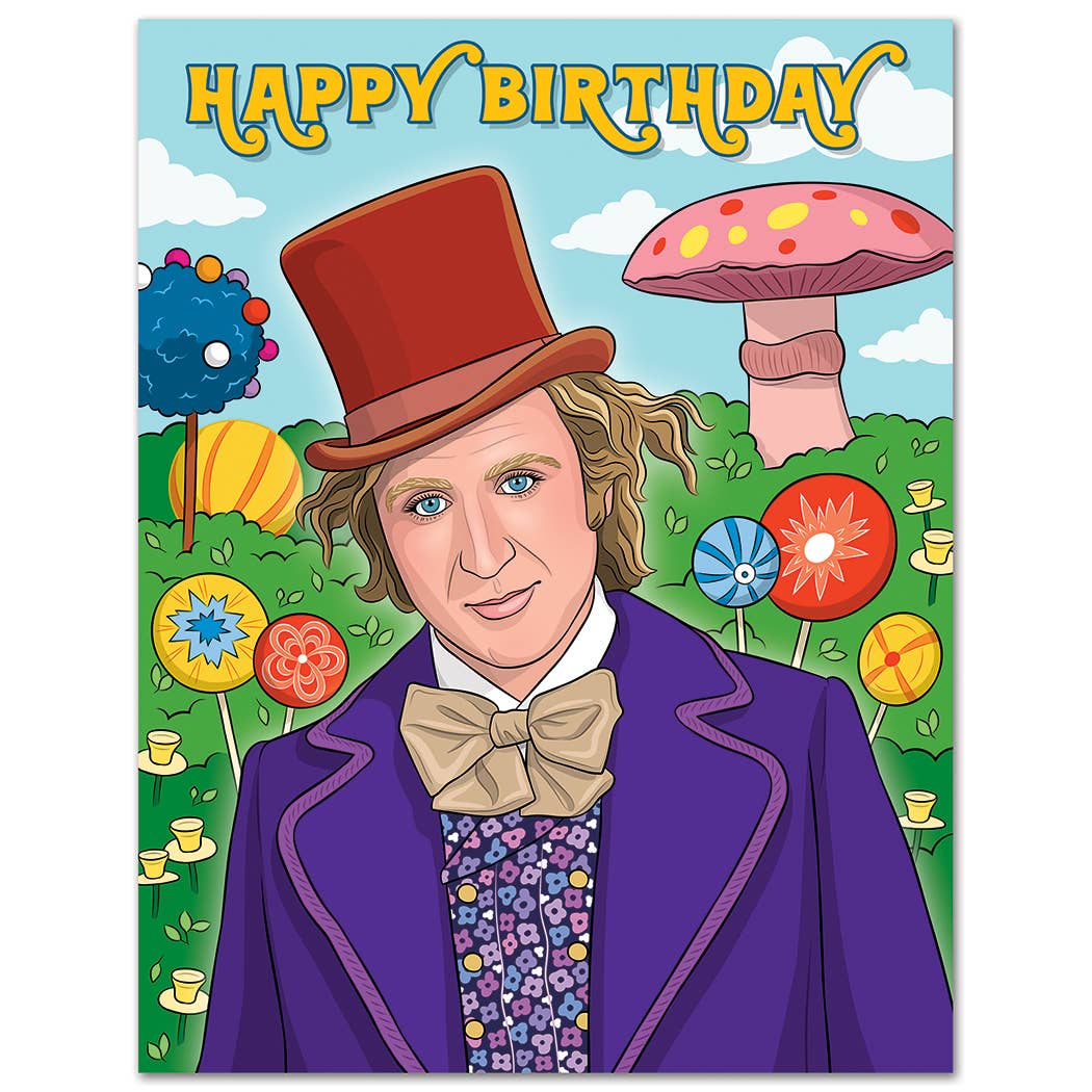 THE FOUND - Wonka Birthday Card