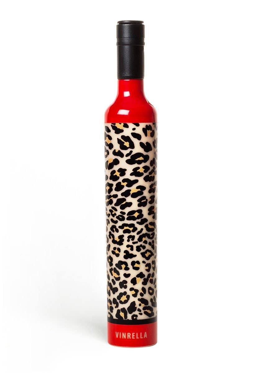 Leopard Print Bottle Umbrella