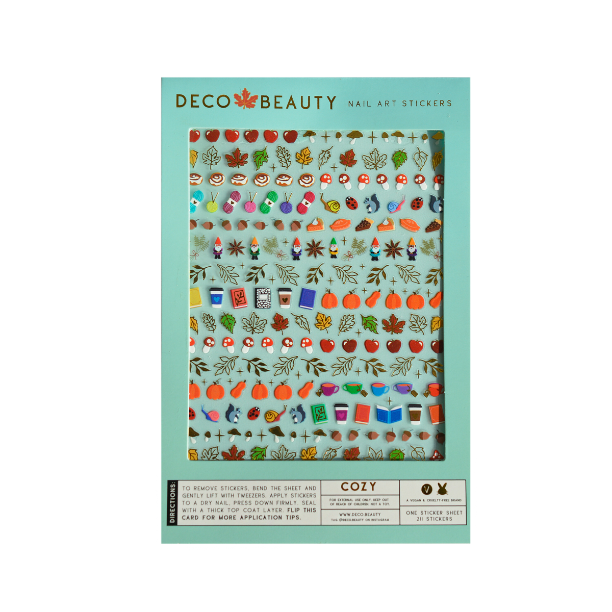 Nail Art Stickers - COZY