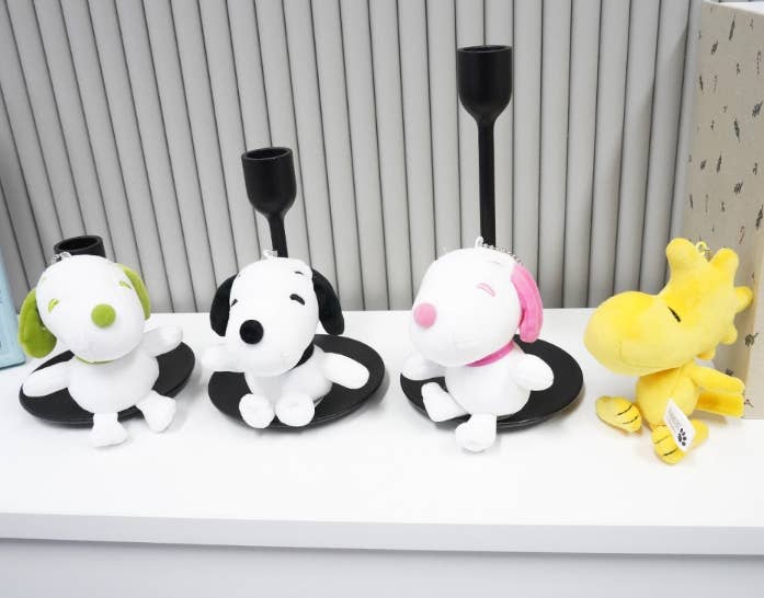 Snoopy Plush Bag Charm Key Chain- 10cm