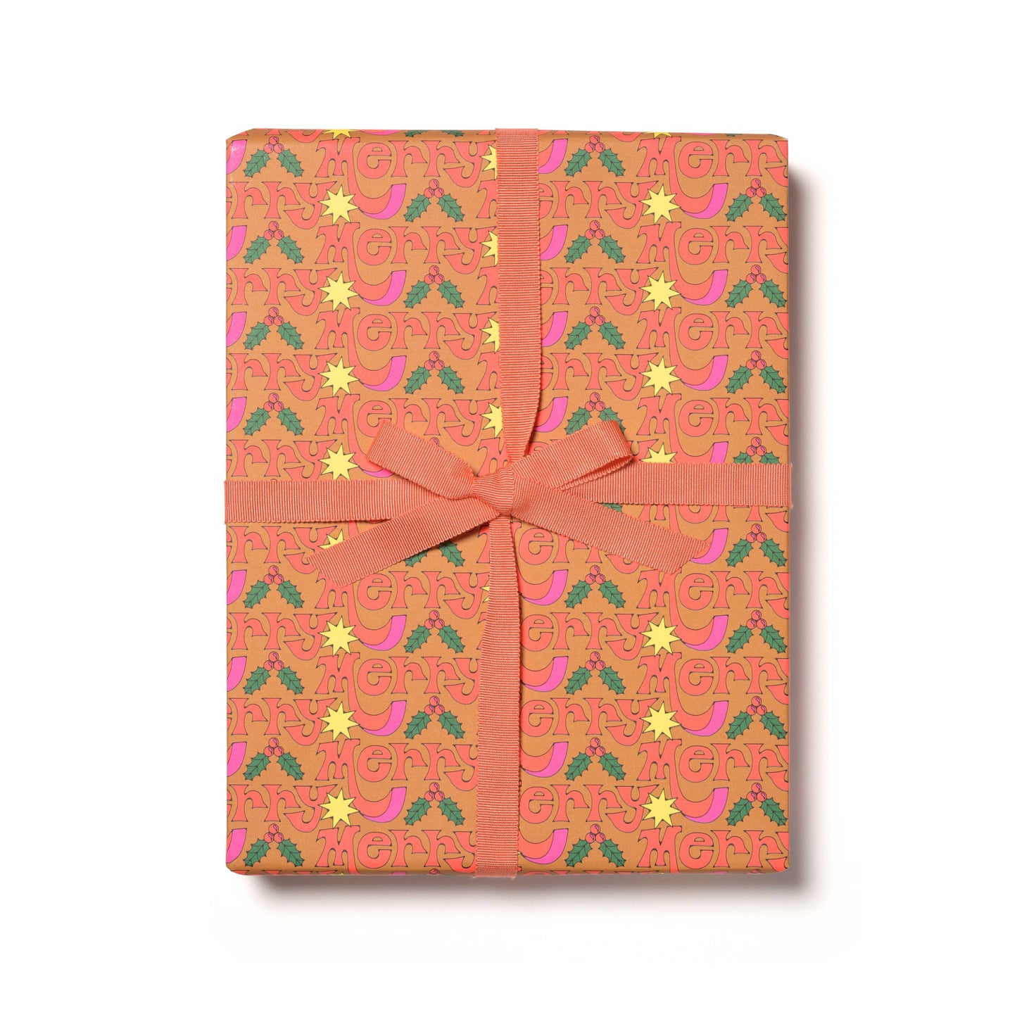 Merry Holiday wrapping paper
