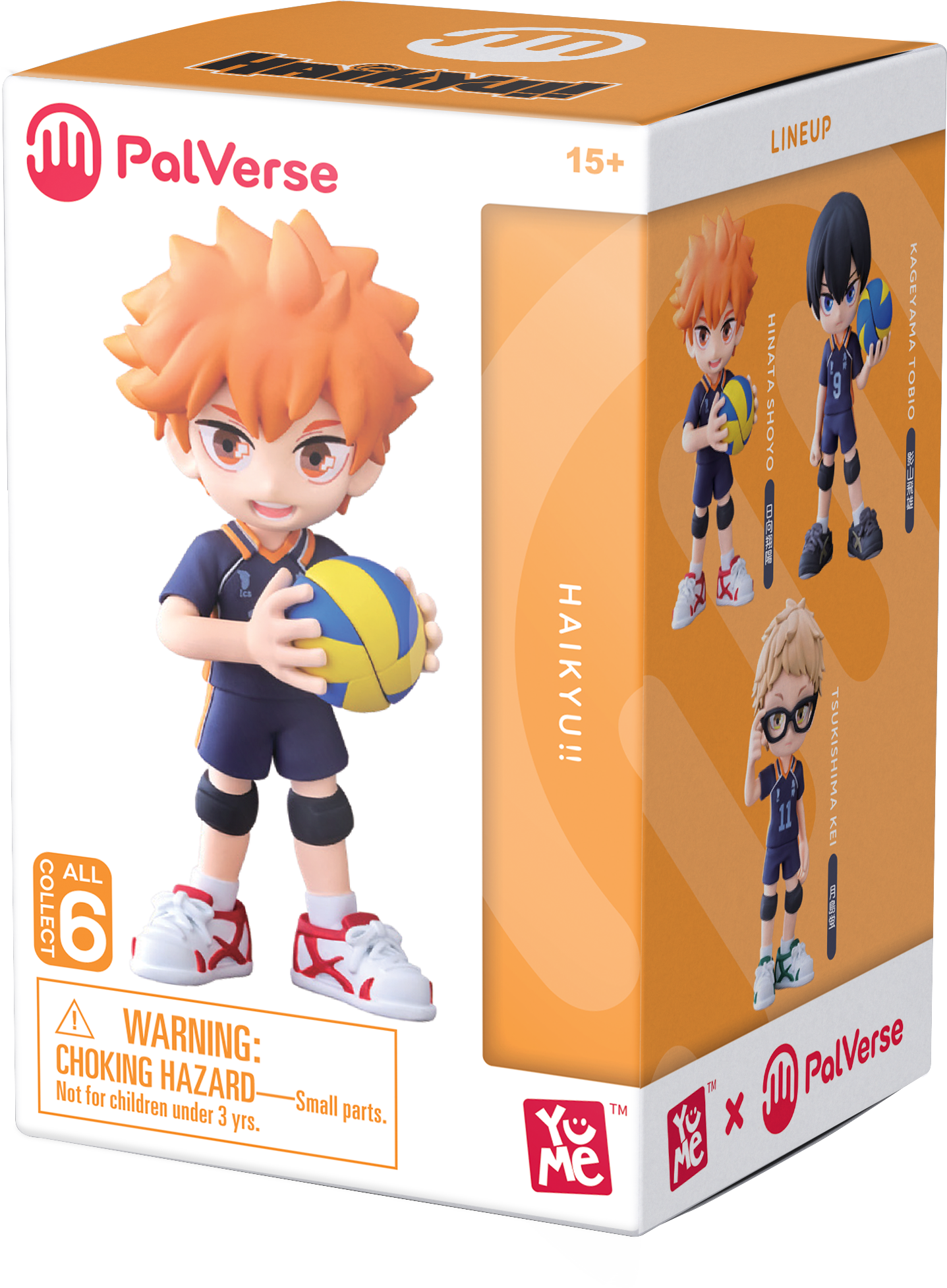 Toys Matter Inc. - Haikyu!! 3.5" Anime Figures - Blind Box CDU