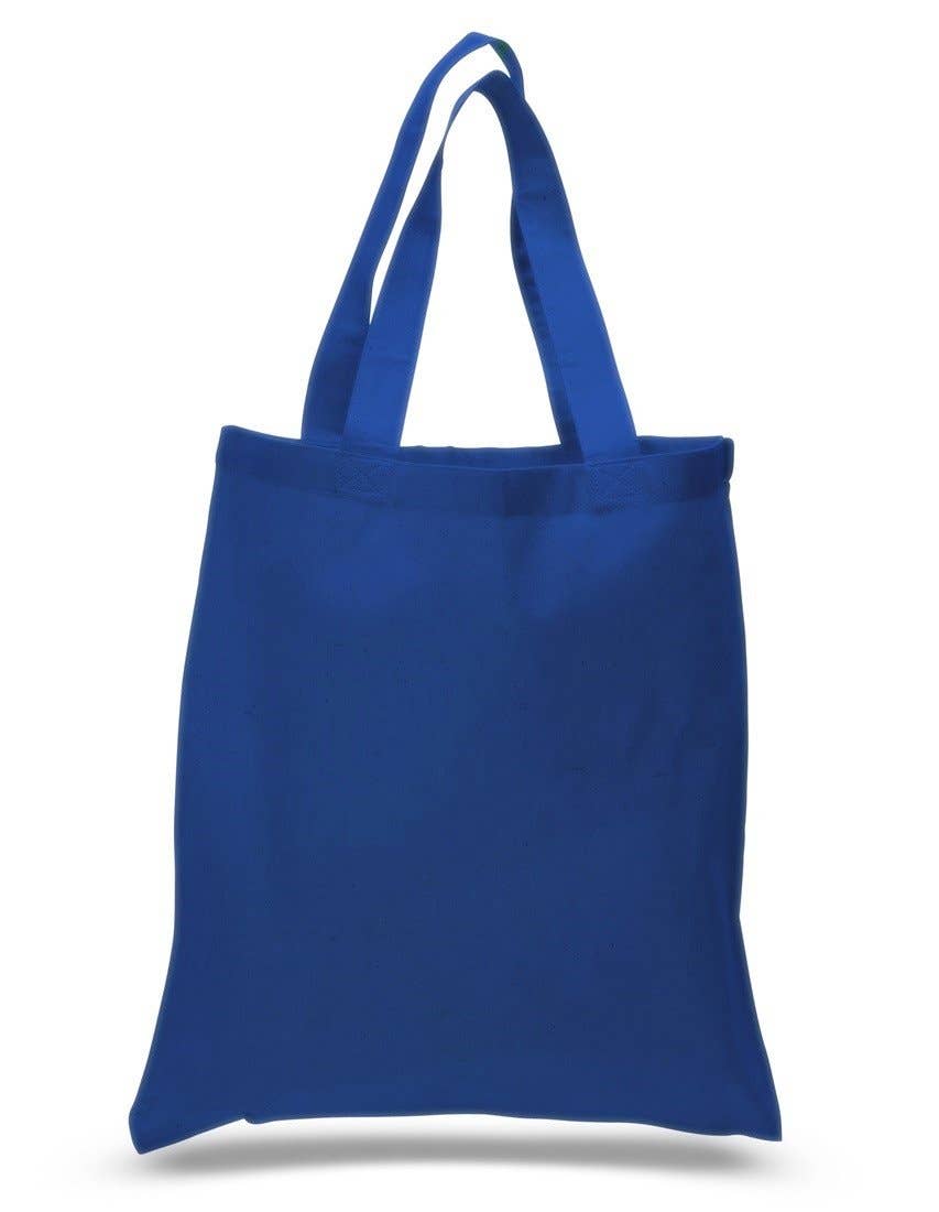 TBF Natural Cotton Canvas Basic Tote Bags Bulk - TB100