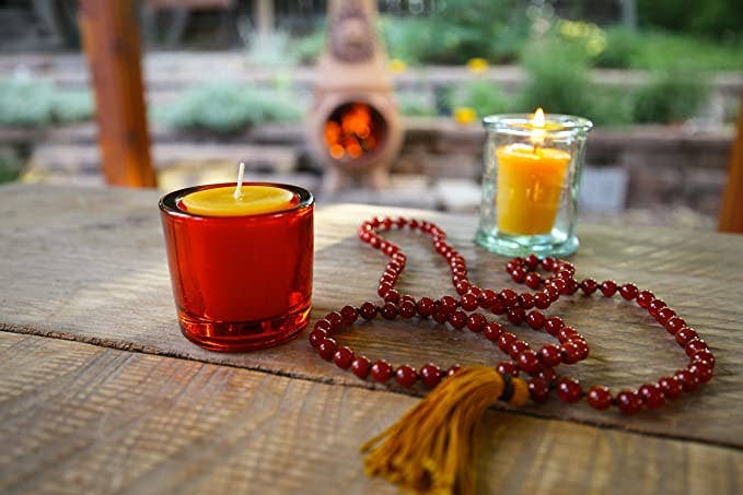 Bluecorn Candles - Pure Beeswax Votive Candles - Sustainable & Handcrafted