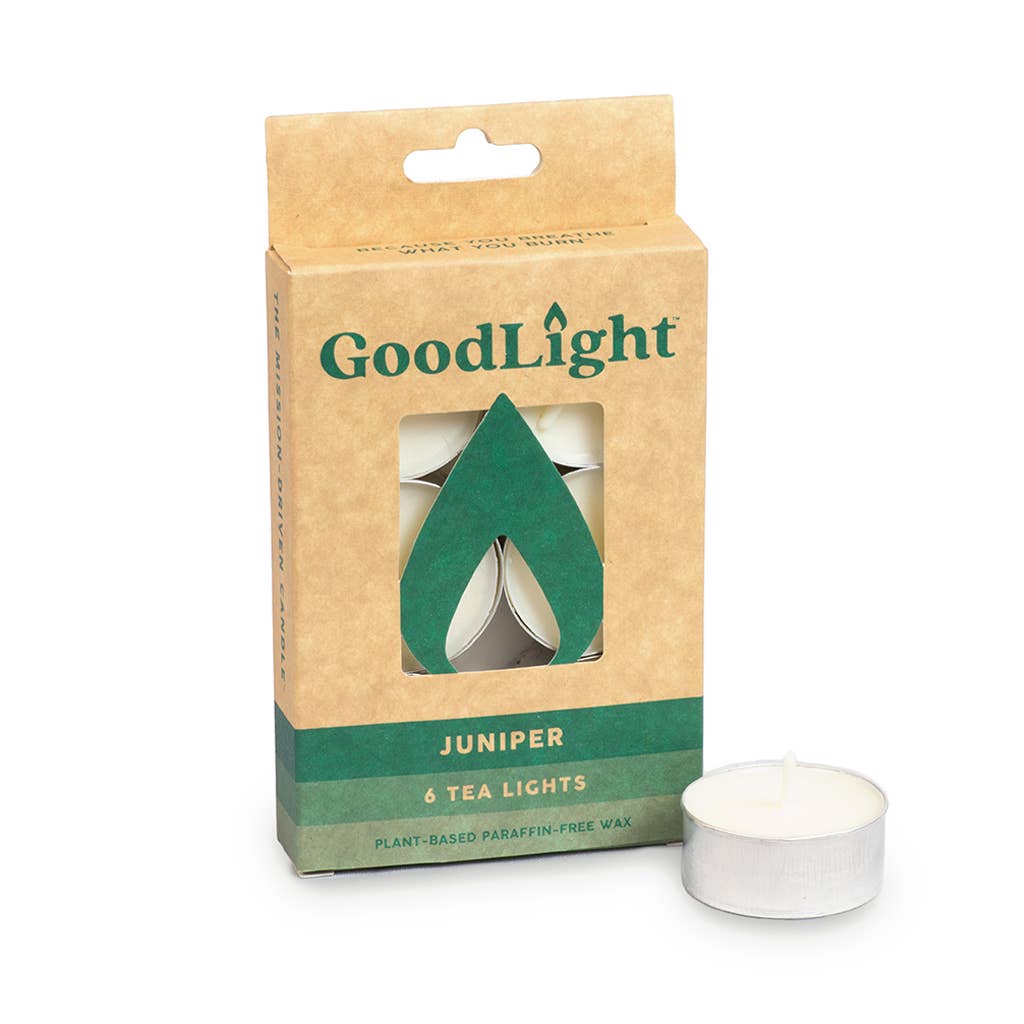 GoodLight Natural Candles - Scented Tea Lights | 6-Count Box