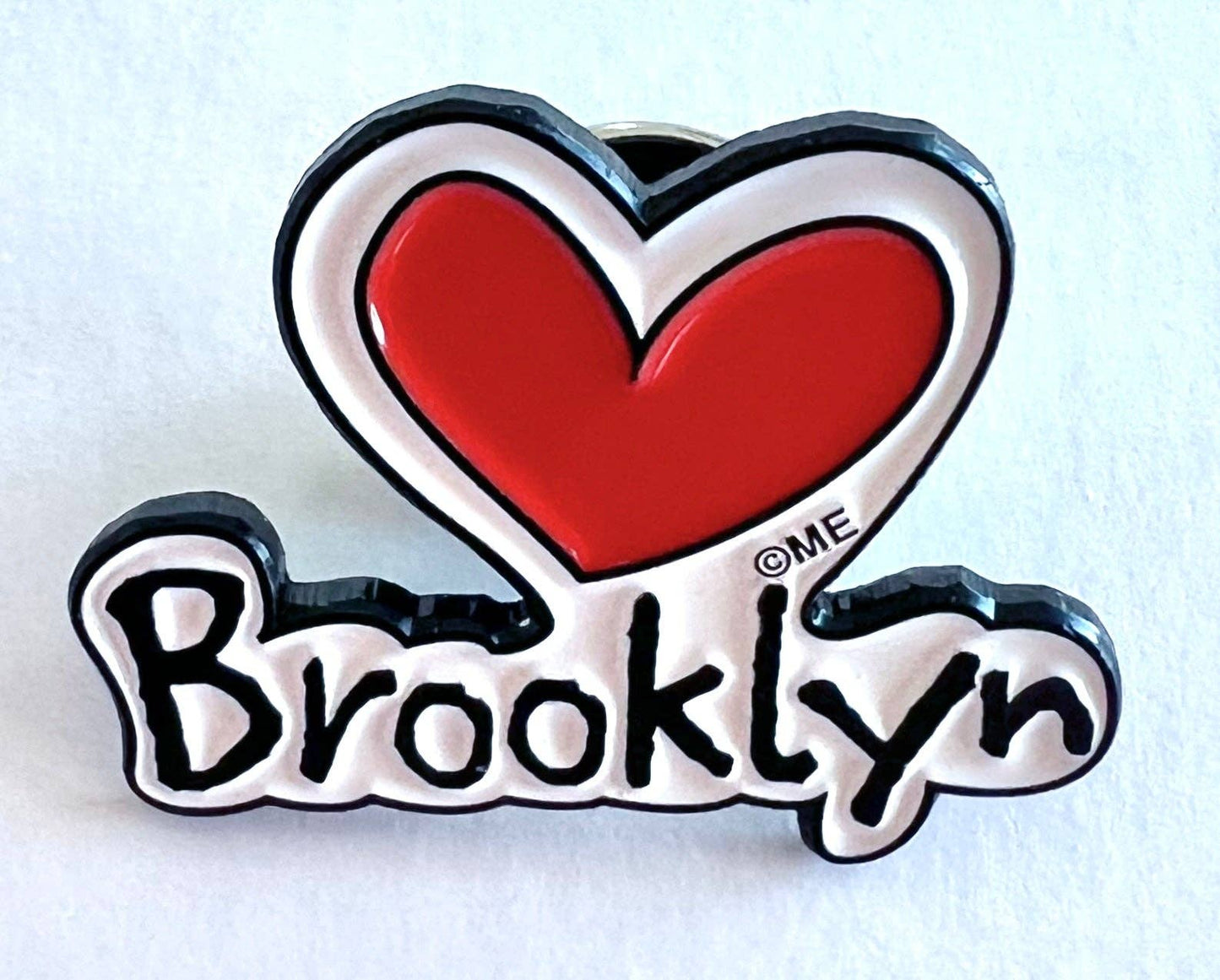 Mary Ellis - Brooklyn Heart Lapel Pin