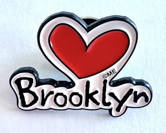 Mary Ellis - Brooklyn Heart Lapel Pin