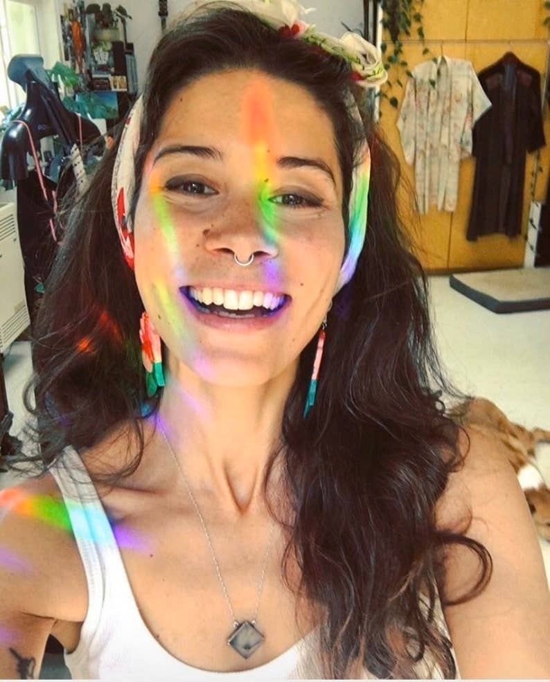 You Are Made of Magic Elves and Mushroom Suncatcher