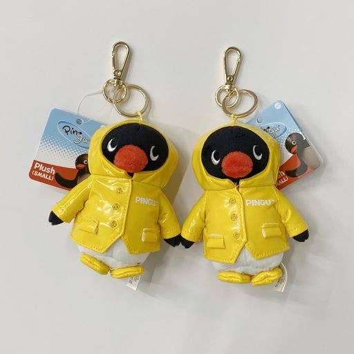 Restock! Pingu Raincoat Plush Keychain