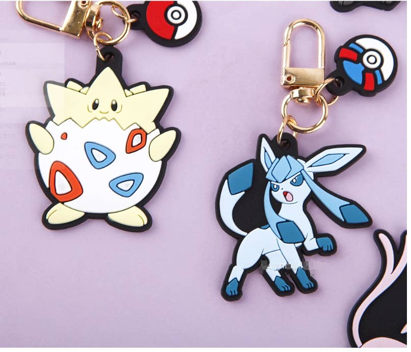 Pokemon Characters Key Chain ring Bag Charm