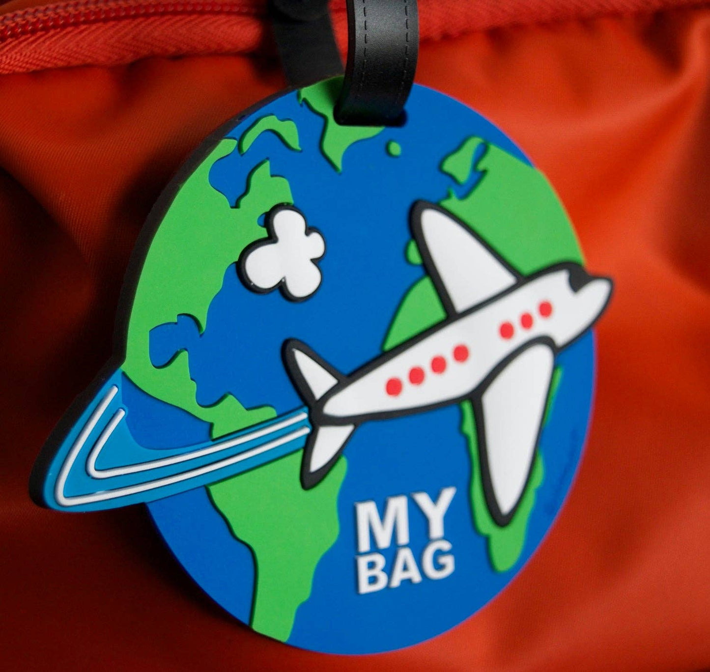 Airplane 3-D Luggage Tag | Fun Bag Tag | Suitcase ID Tag