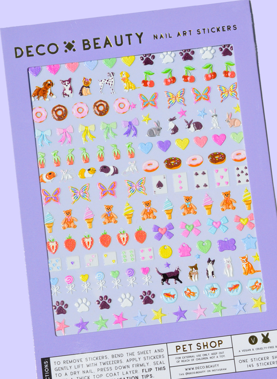 Deco Beauty - Nail Art Stickers - Pet Shop