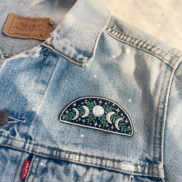Wildflower + Co. - Moon Phases Patch - Small
