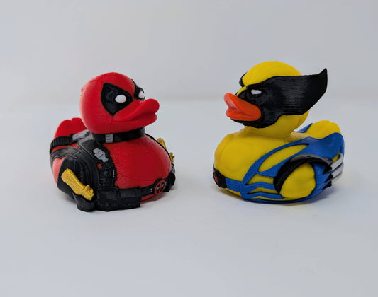 Deadpool And Wolverine Ducks