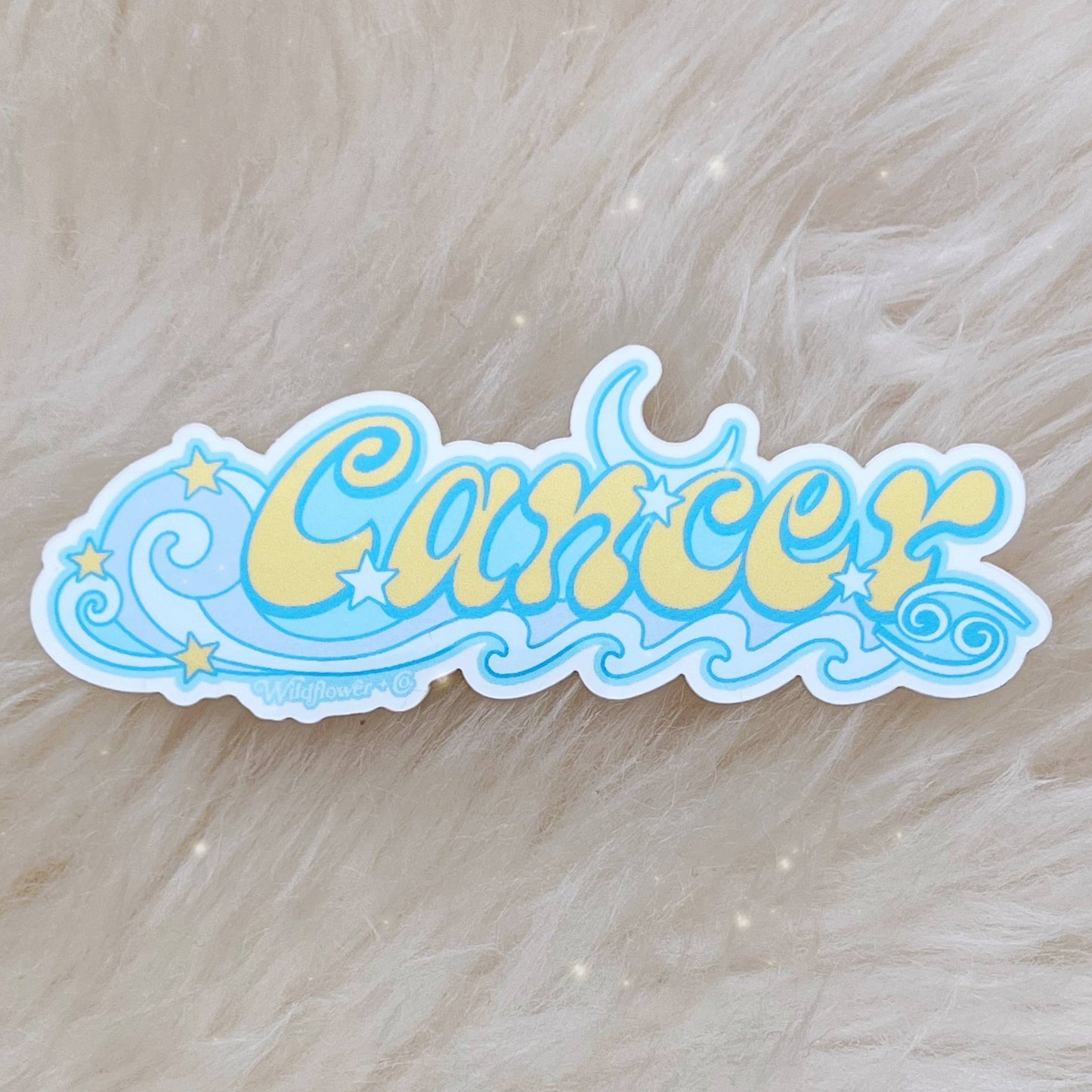 Wildflower + Co. - Zodiac Sticker (Colorful), All Signs