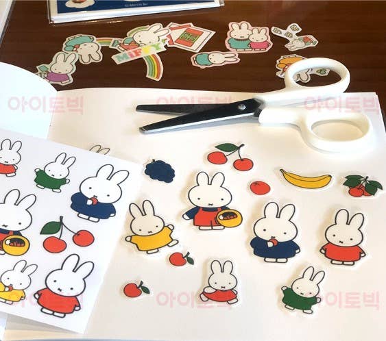 Miffy Deco Stickers Variety Pack- 60ea