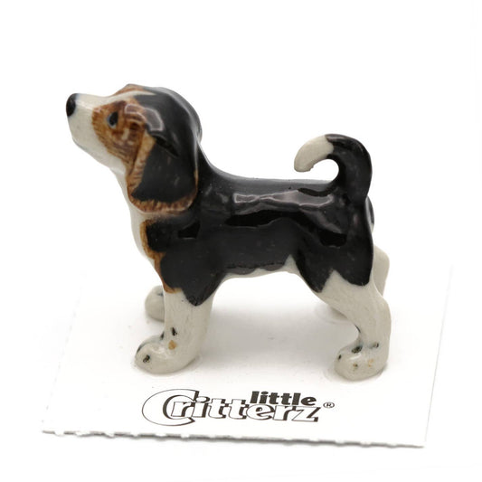 Little Critterz - Baxter Beagle Porcelain Miniature