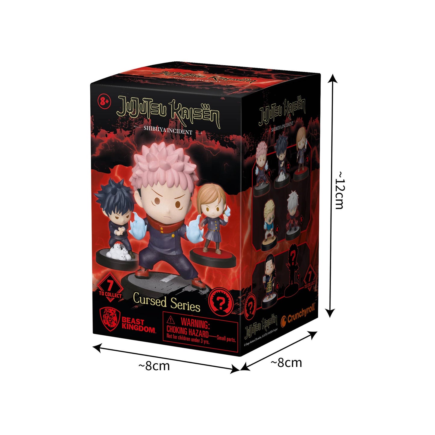 YuMe Jujutsu Kaisen Bobble Hero Window Box Collectible