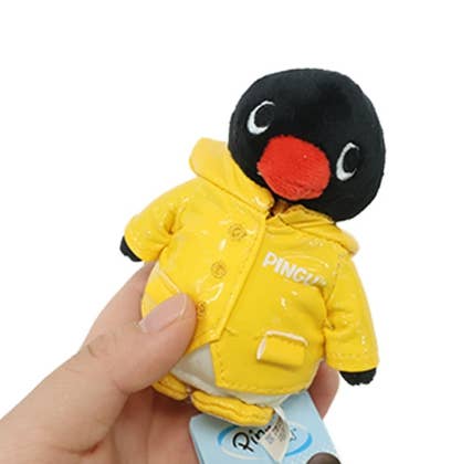 Restock! Pingu Raincoat Plush Keychain