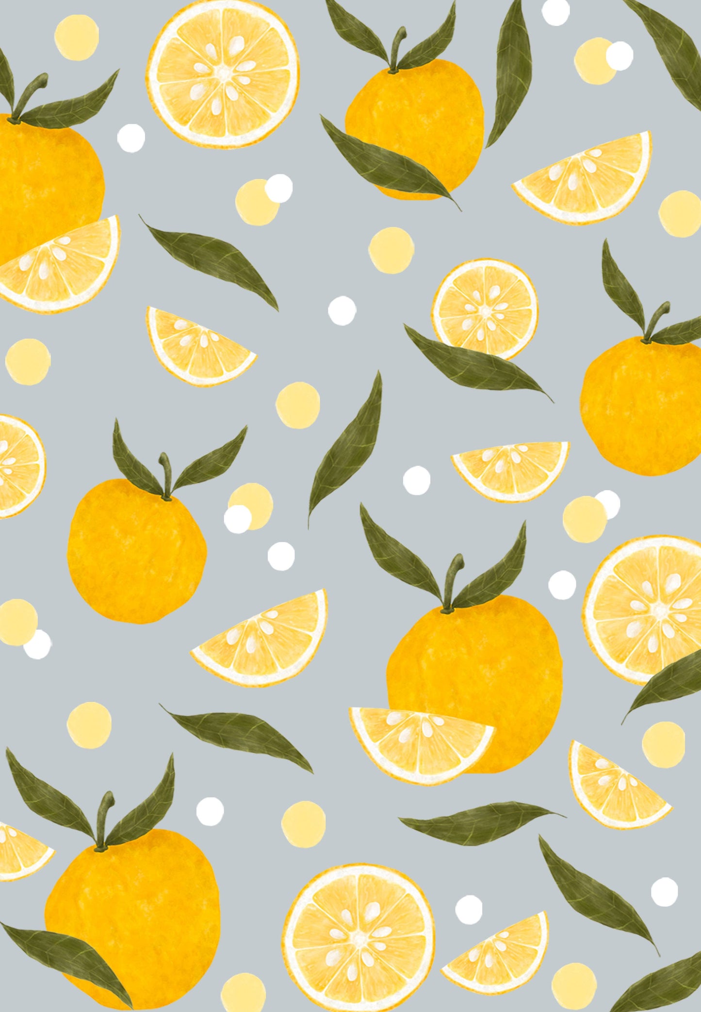 Yuzu Wrapping Paper