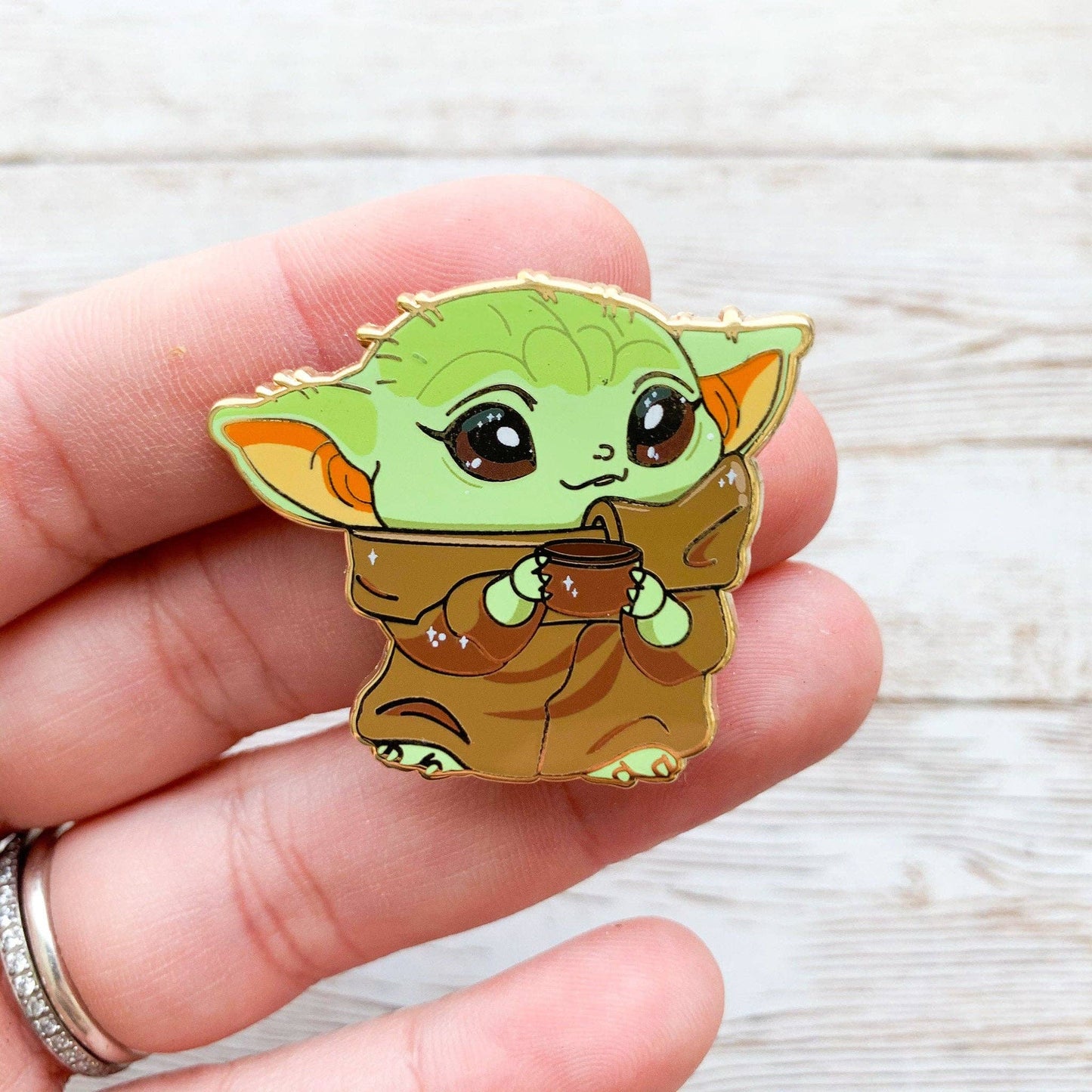 Baby Yoda Enamel Pin
