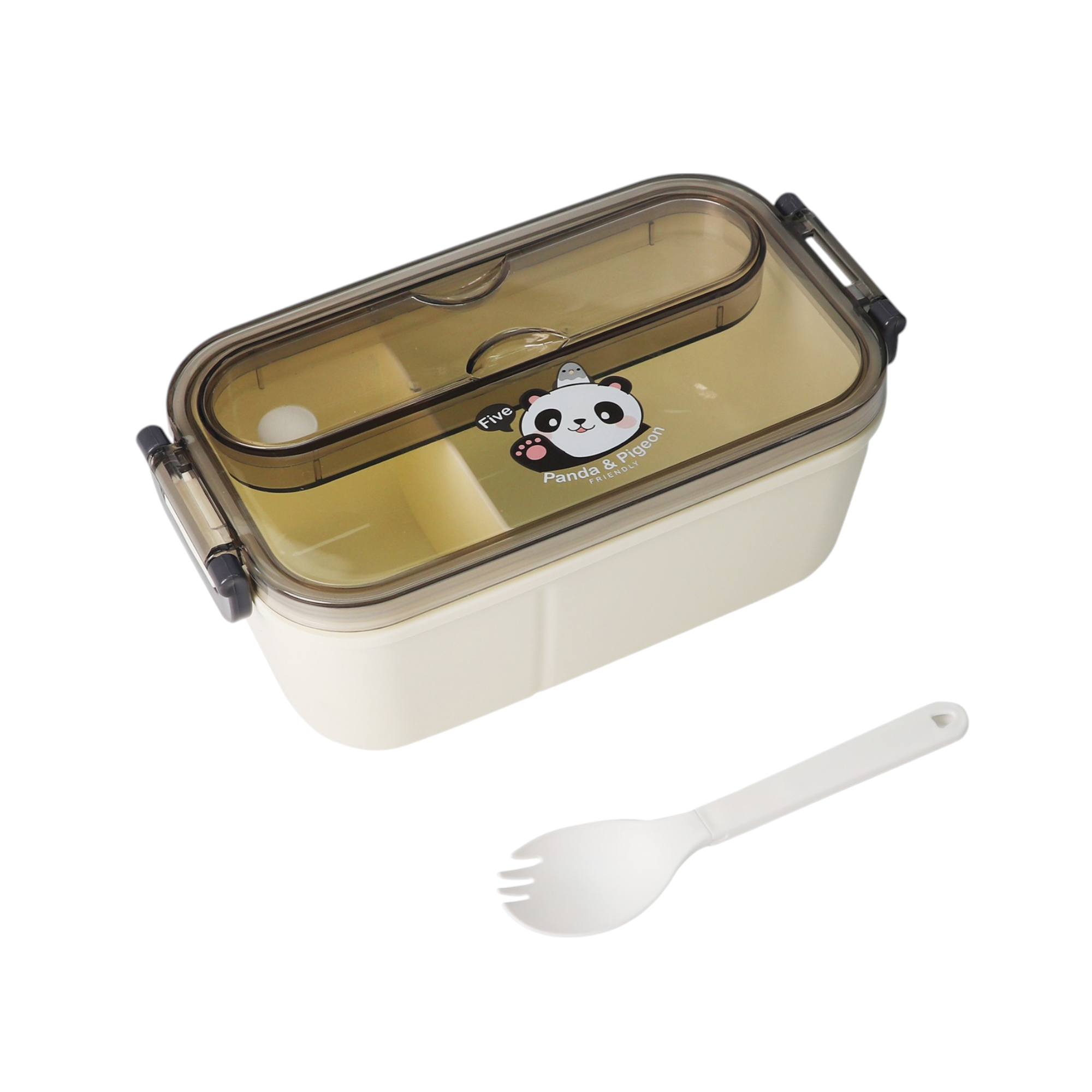 Urban Tokyo Panda Lunch Box with Spork - Thumbnail 2