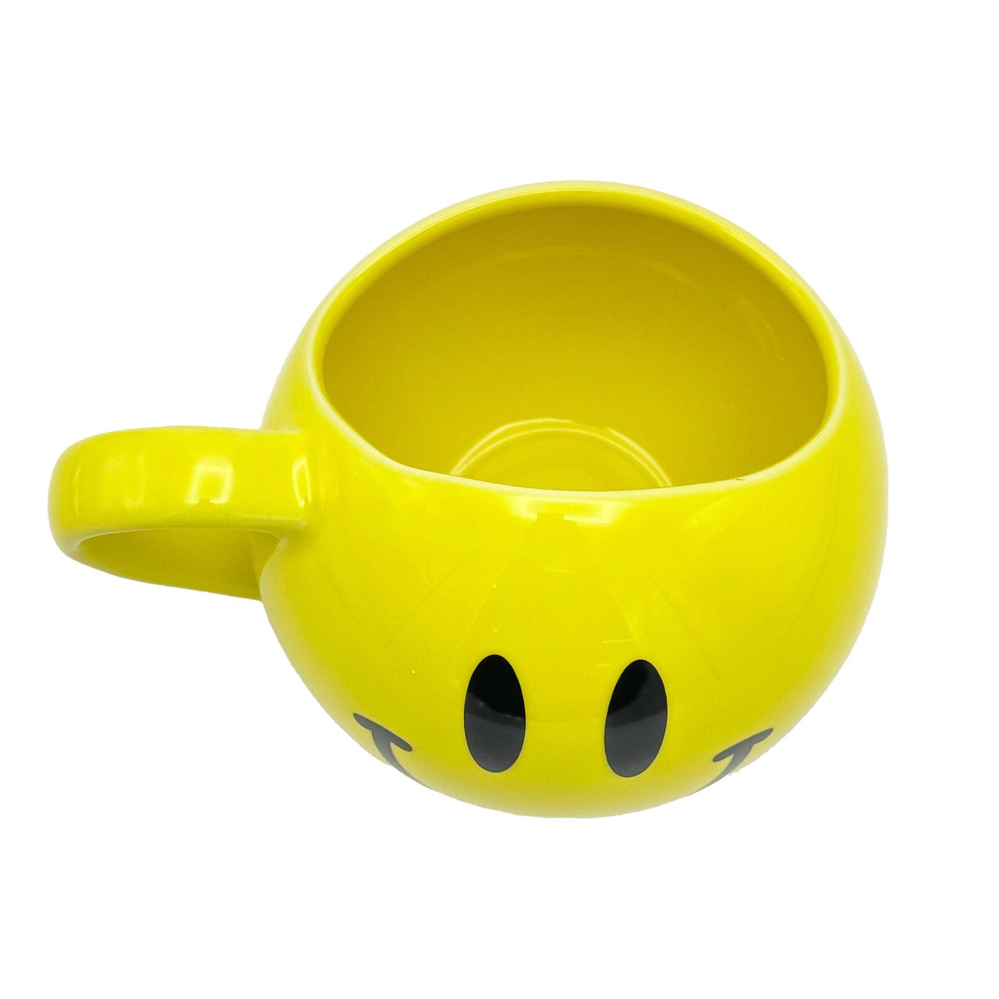 Giant Smiley Face Novelty Round Coffee Mug