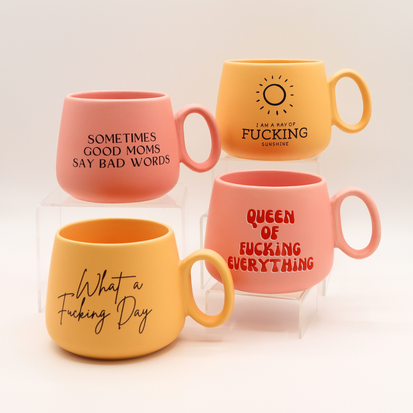 Properly Improper - What a Fucking Day - Jumbo Cappuccino Mug