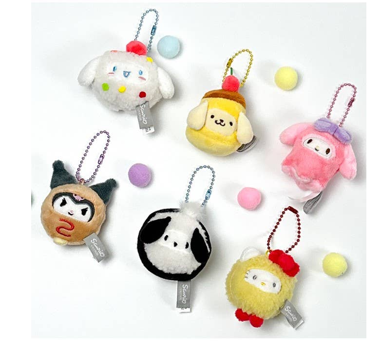 Sanrio Limited Food Costume Characters Key Ring, Bag Charm