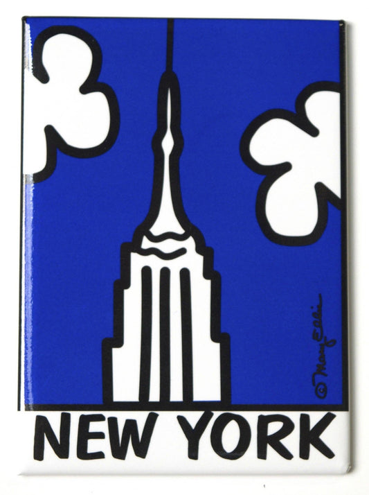 Mary Ellis - New York Empire State Building Magnet