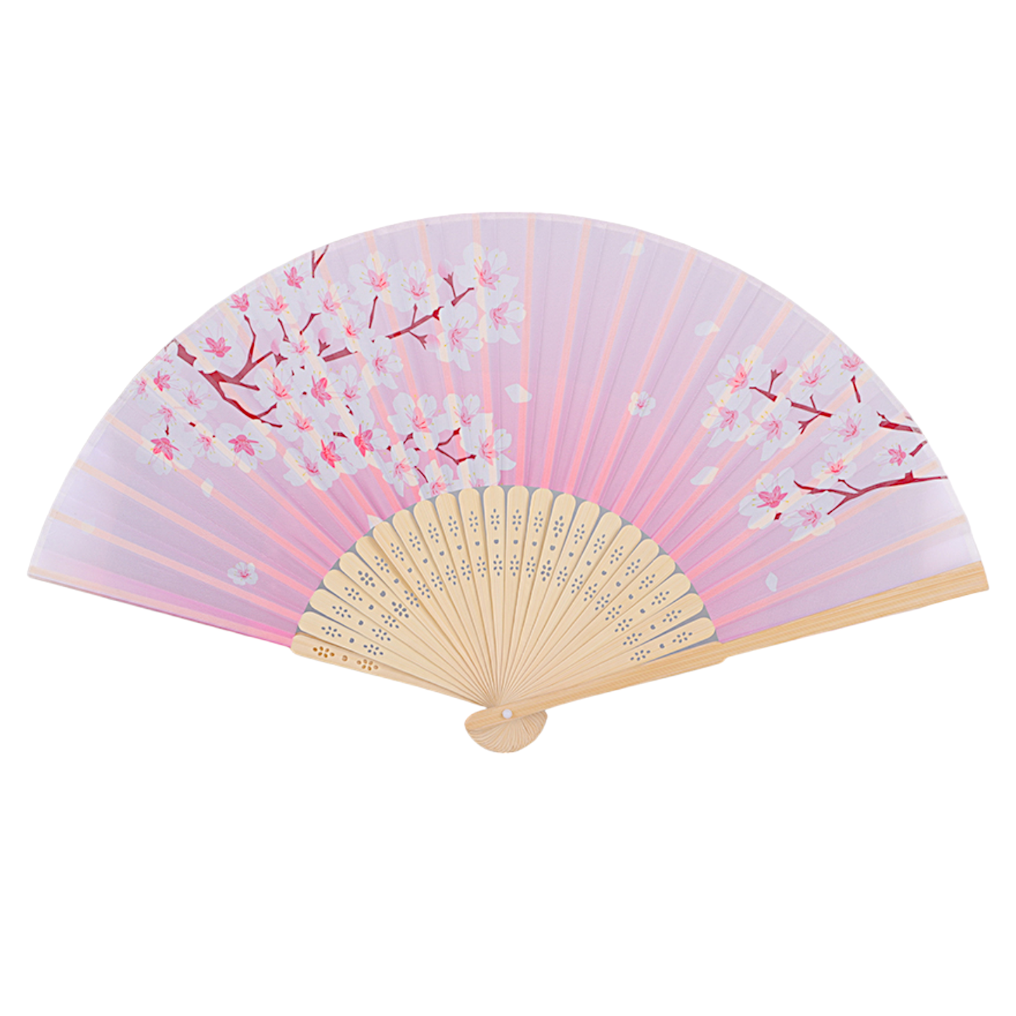 Sakura Cherry Blossoms Design Paper Folding Fan (50/300)