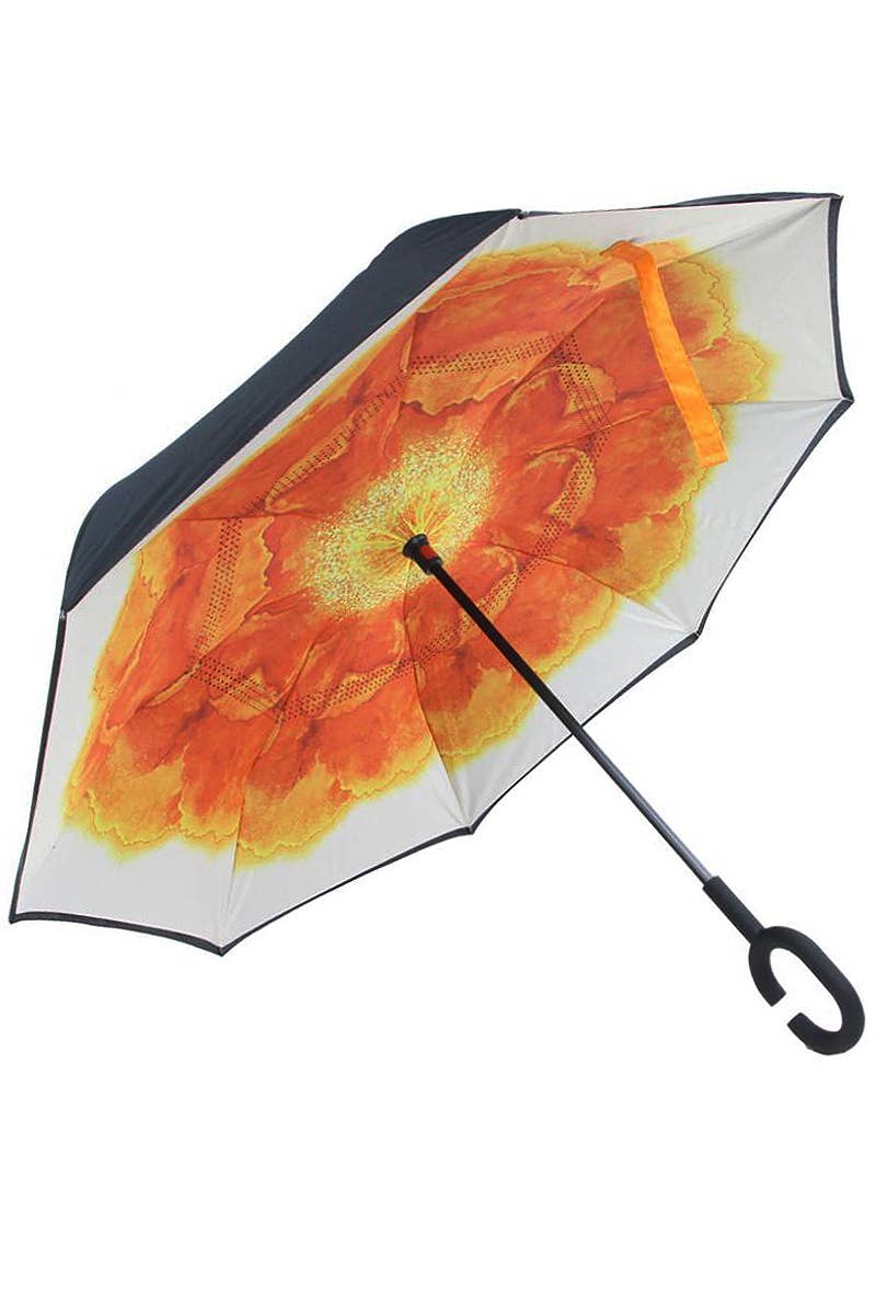 Cap Zone - Various Print Inside-Out Double Canopy Umbrella