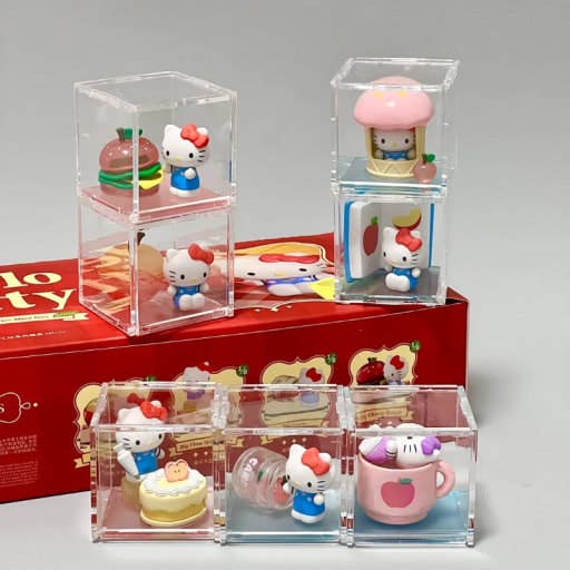 Sanrio Hello Kitty Big Apple Picnic Series Blind Figure +BOX