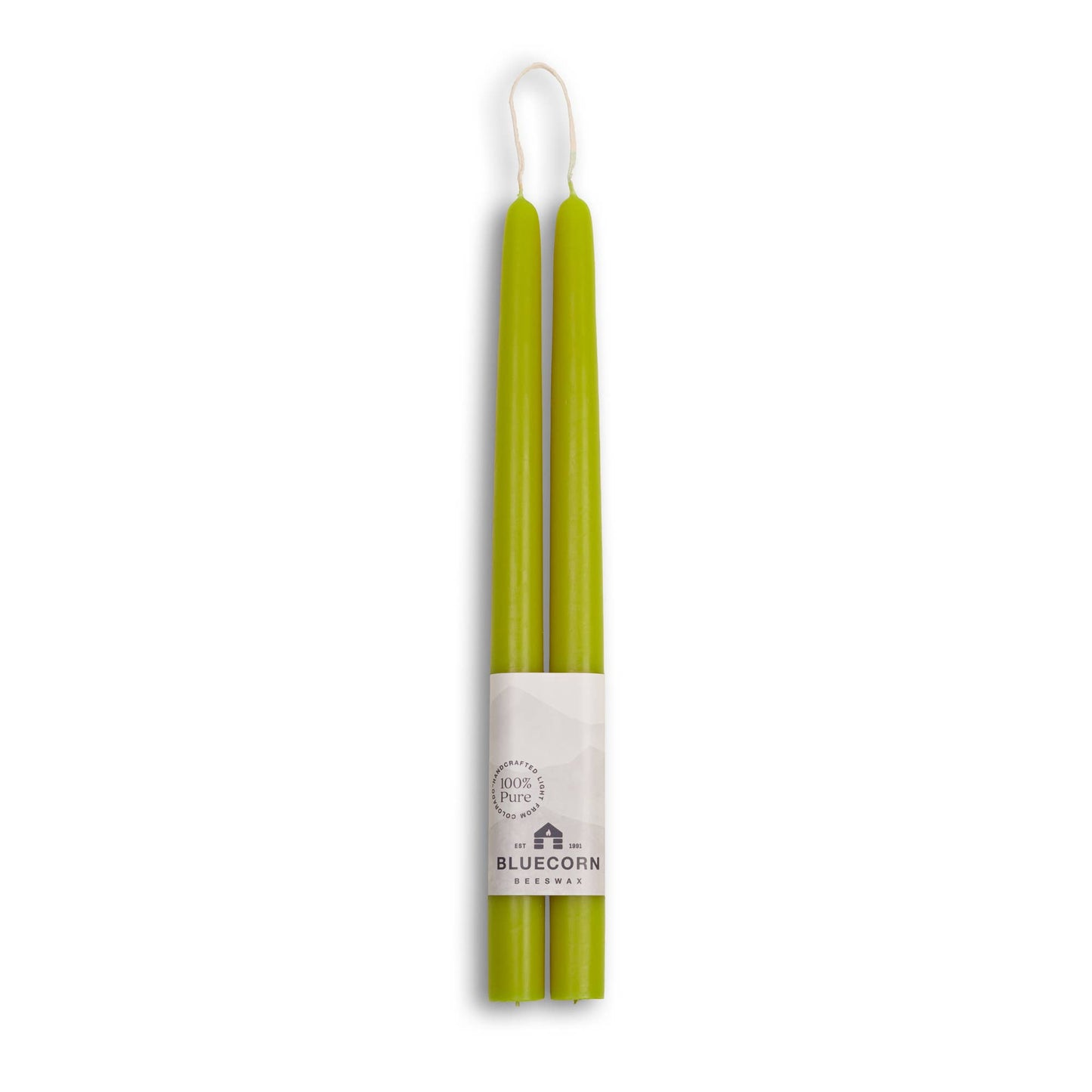 Bluecorn Candles - Beeswax Taper Candles – Dripless & Handmade in USA