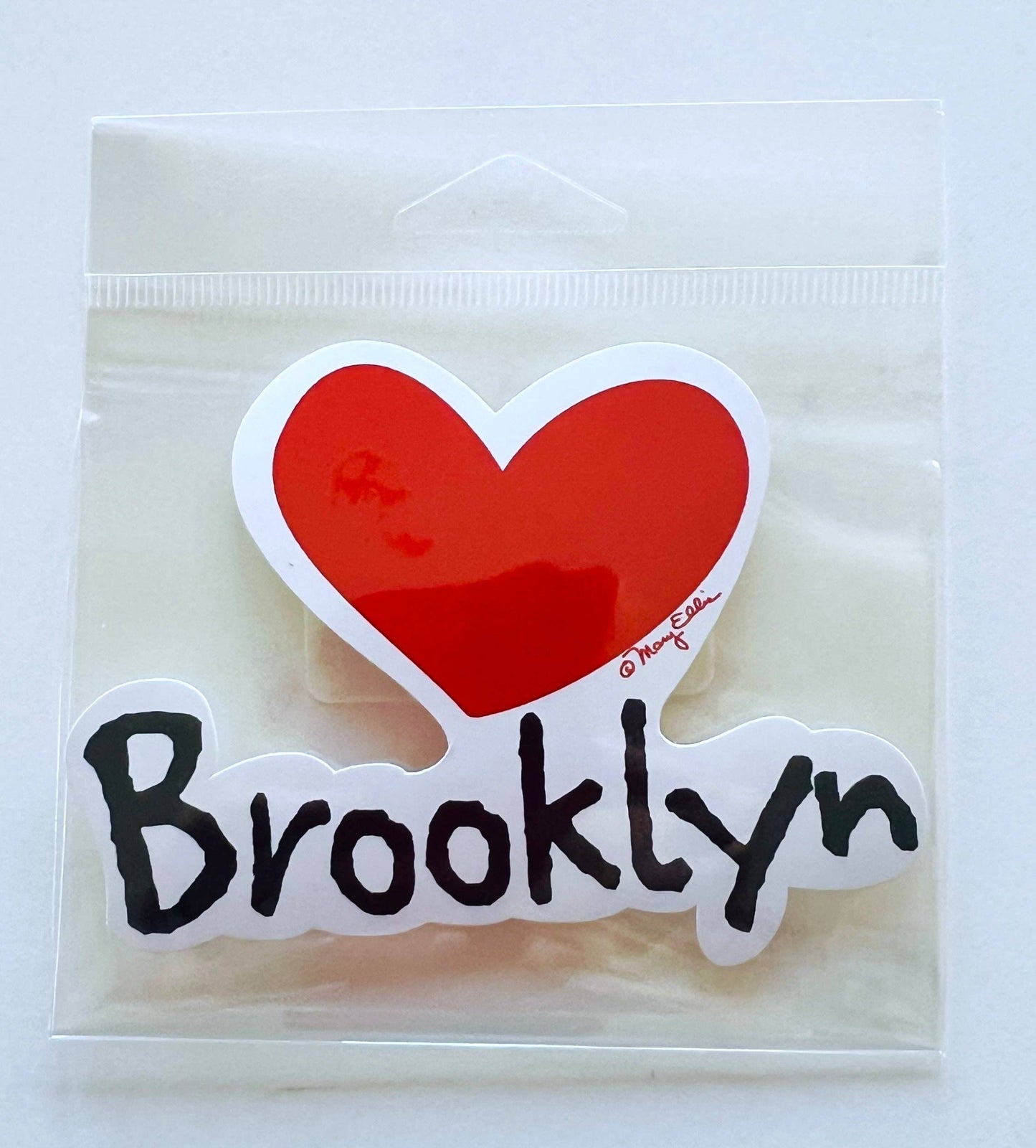 Brooklyn New York Heart Giant Sticker | Love Brooklyn Gift