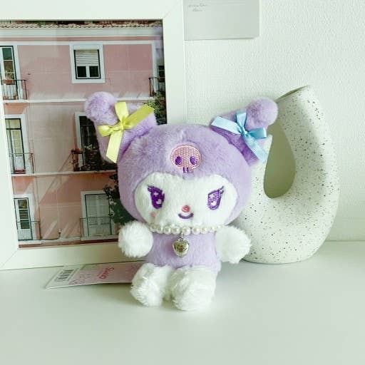 K_Wonderland - Sanrio Limited  Pearl Necklace theme Key Ring, Bag Charm