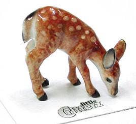 Little Critterz - Ophrah Deer Fawn Porcelain Miniature