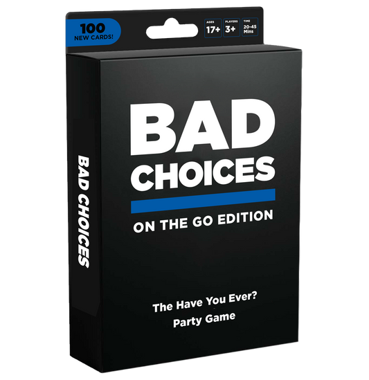 BAD CHOICES  | ON-THE-GO EDITION: Tuck Box Adult Party Game