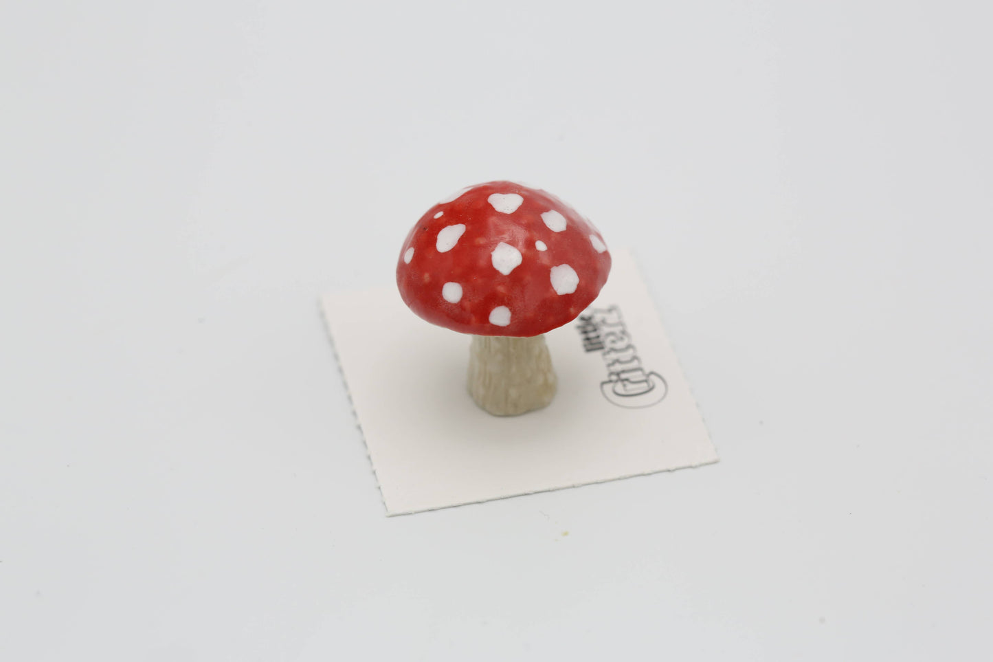 Parasol Toadstool Porcelain Miniature