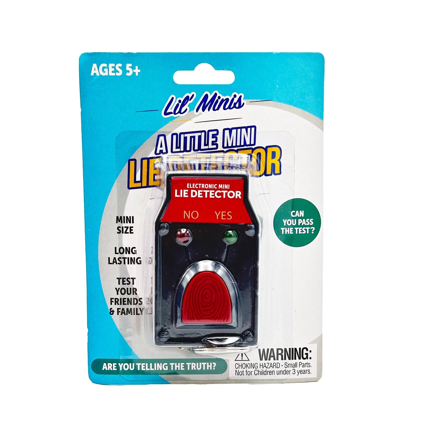 Mini Lie Detector - Prank Gift Keychain for Detecting Lies