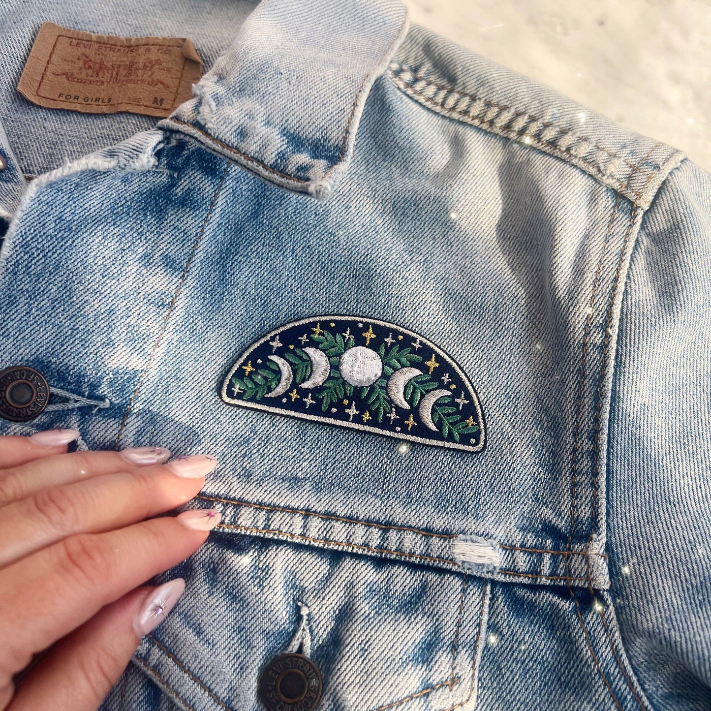 Wildflower + Co. - Moon Phases Patch - Small