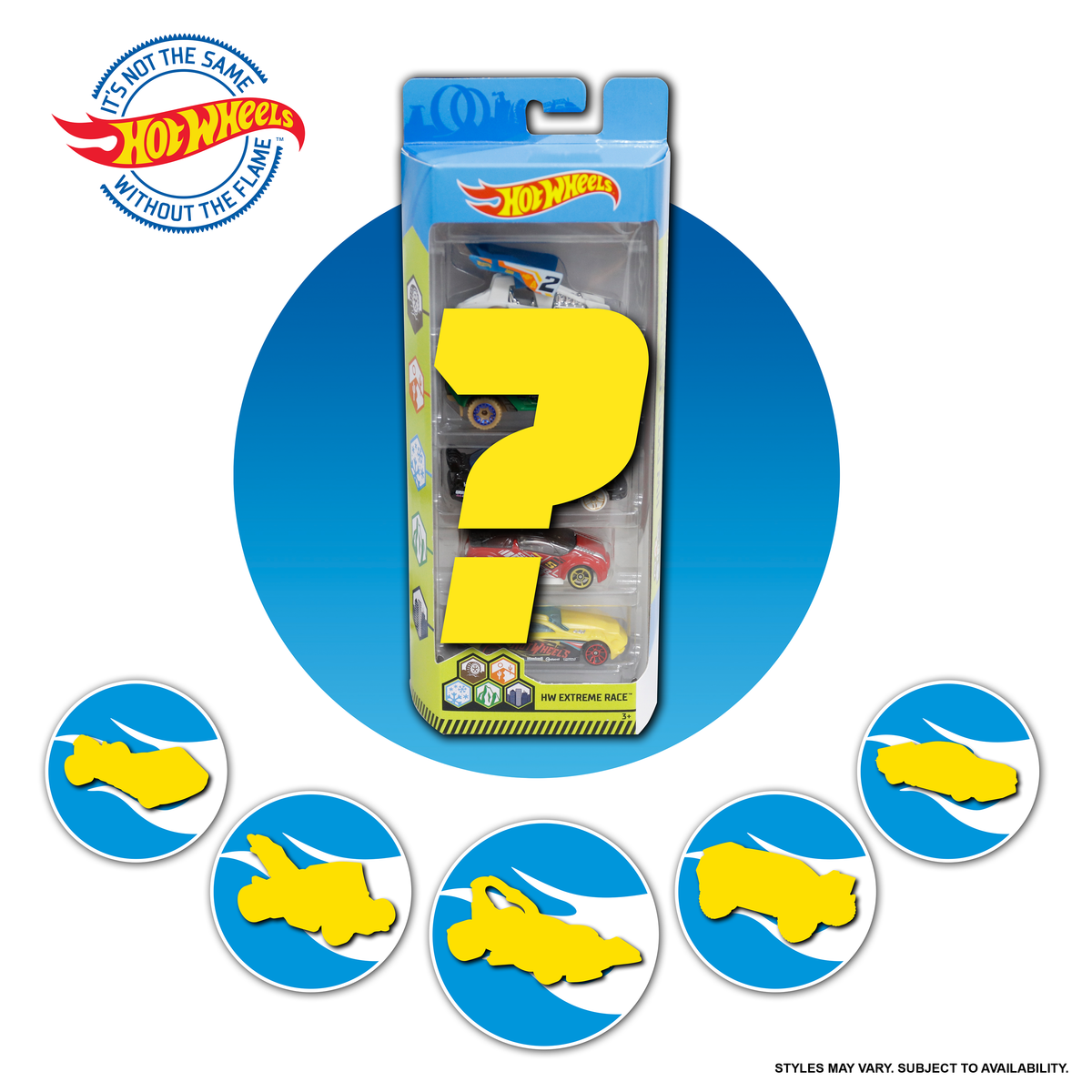 Hot Wheels 5-Car Pack Assortment