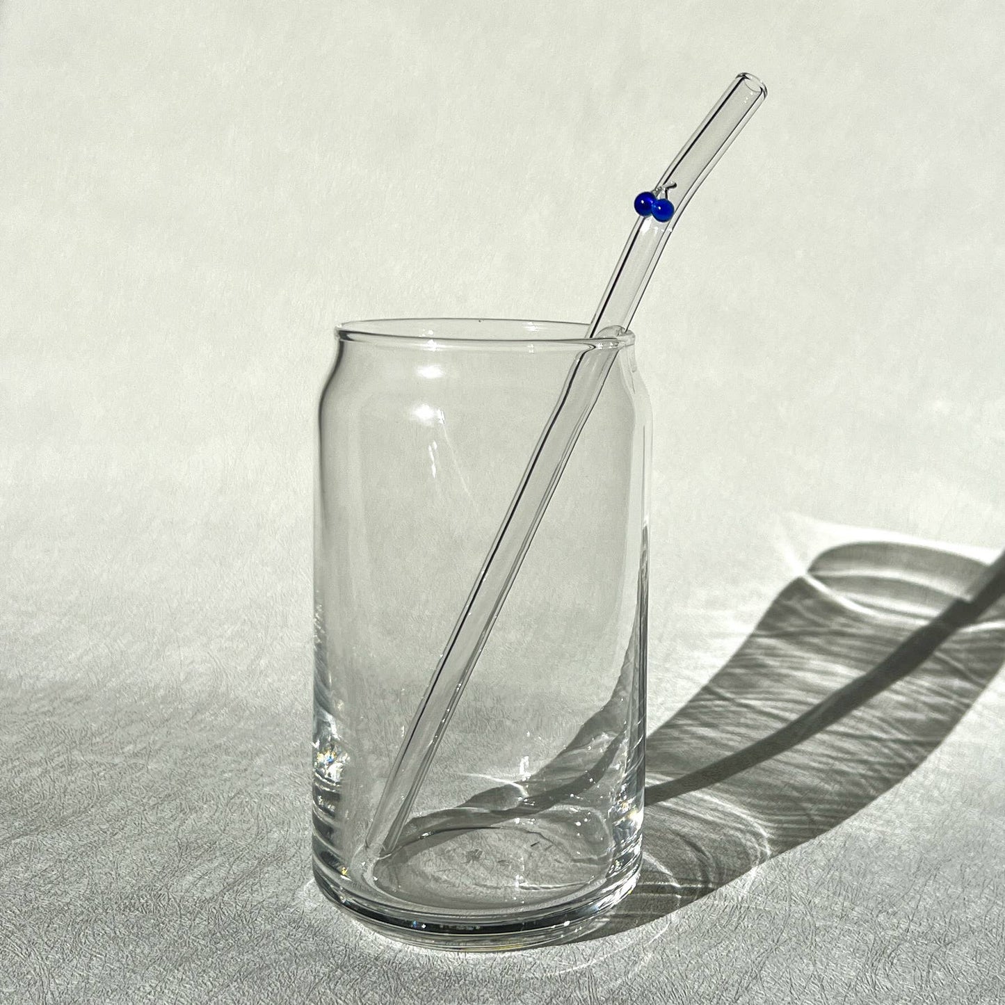 Glass straws with cute decal for 16 oz cup