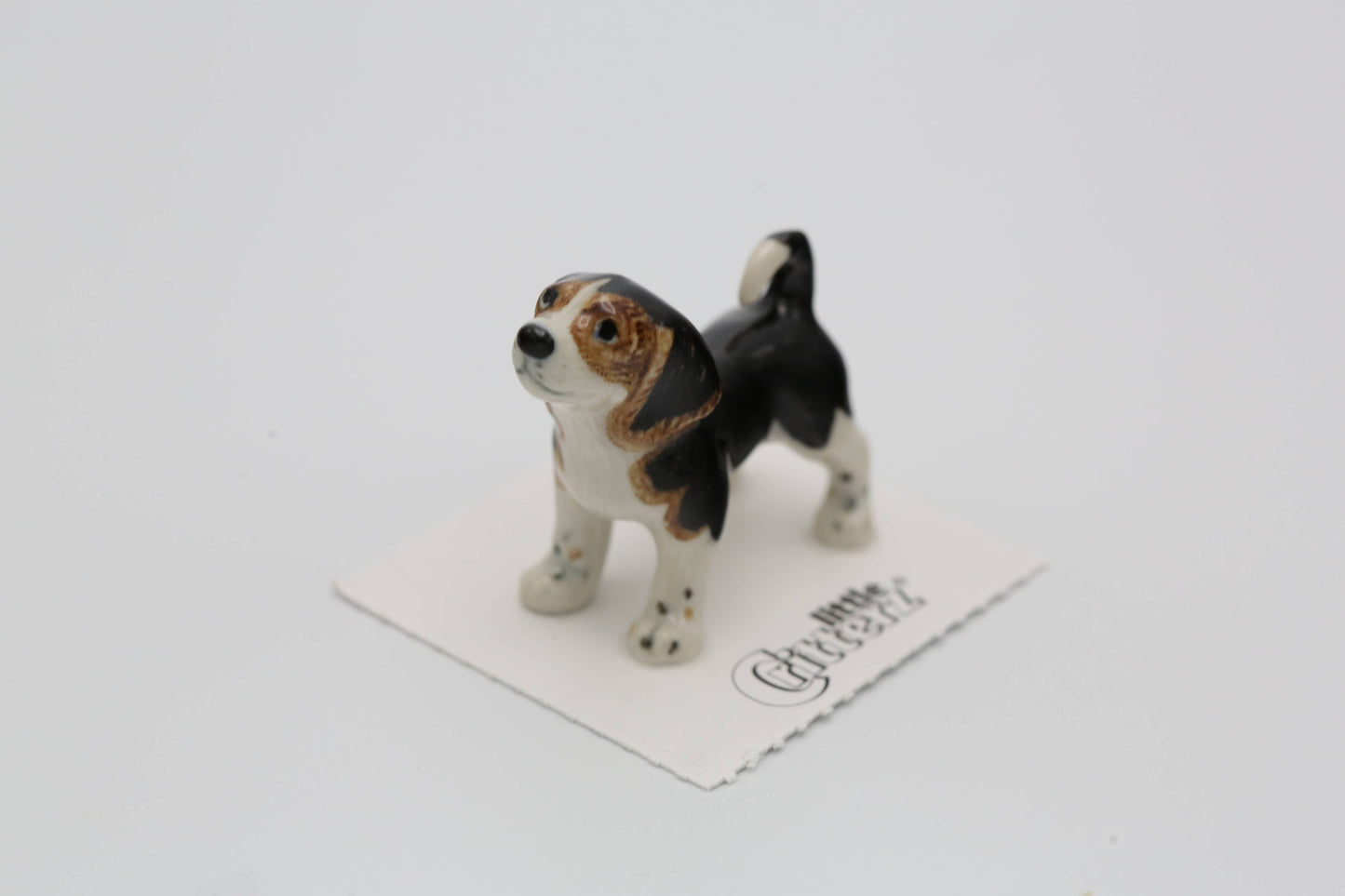 Little Critterz - Baxter Beagle Porcelain Miniature
