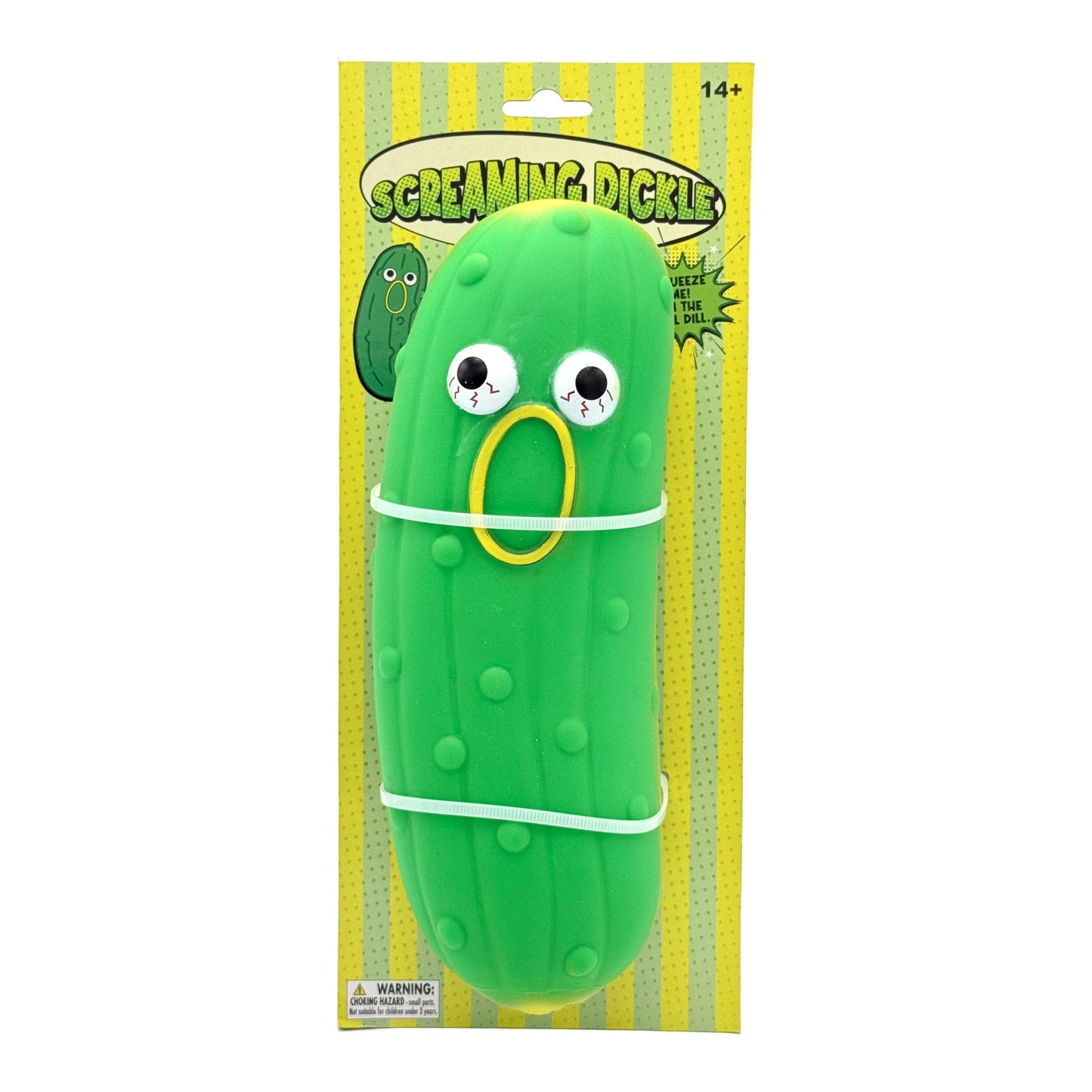 Screaming Pickle - Funny Gag Squeaking Toy