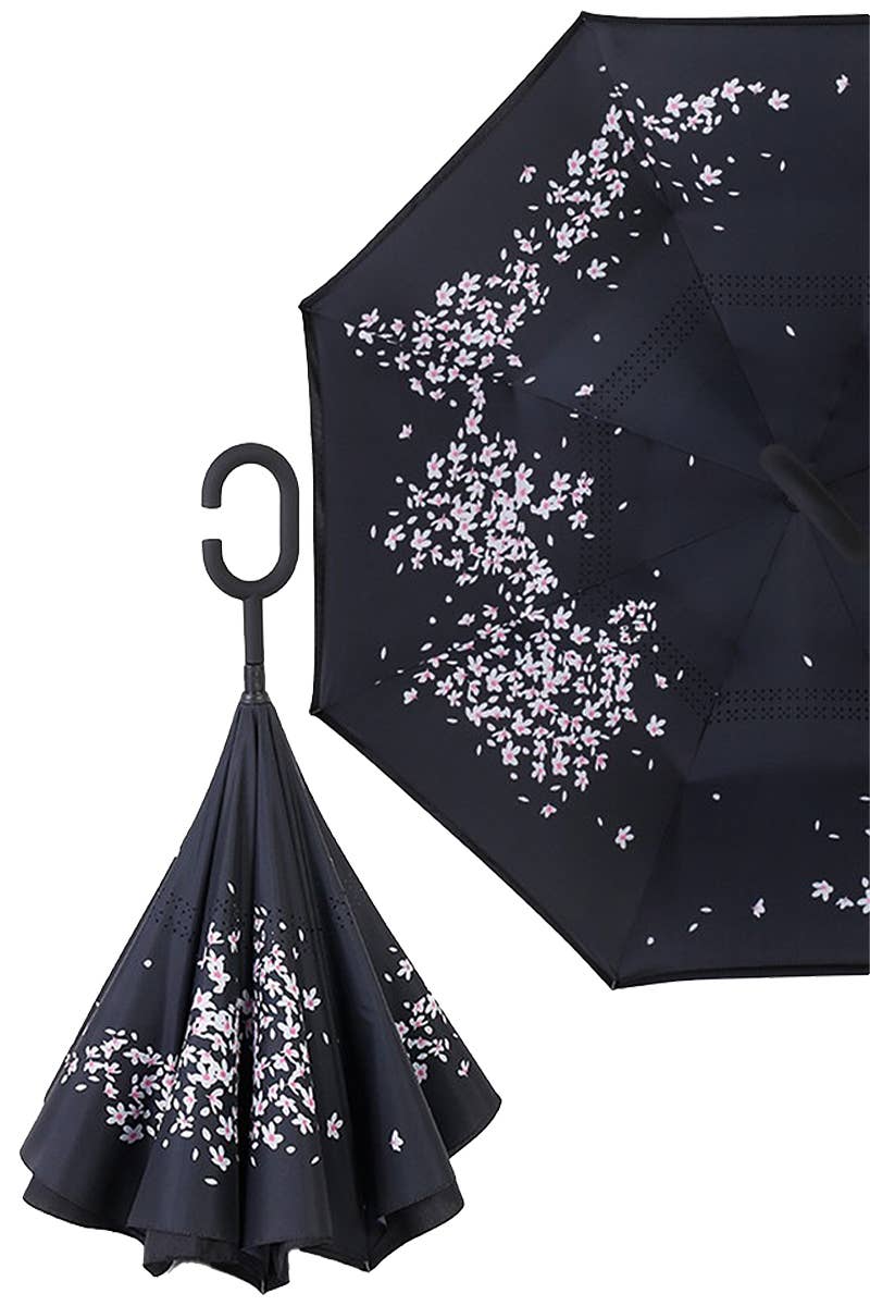 Cap Zone - Various Print Inside-Out Double Canopy Umbrella