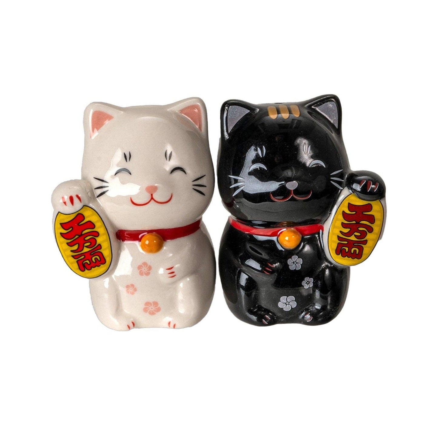 3"H Lucky Cat Salt and Pepper Shaker Set (1/48)