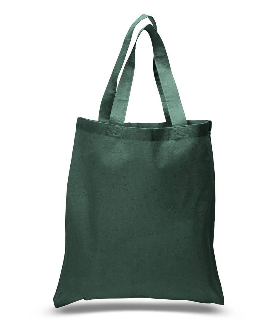 TBF Natural Cotton Canvas Basic Tote Bags Bulk - TB100
